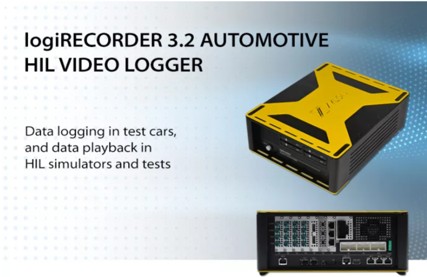 【虹科】logiRECORDER —汽車HIL視頻記錄儀：記錄+回放+分析，單盒解決方案