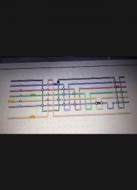 漂亮的幾何繪圖模擬地鐵  #Labview #虛擬儀器 