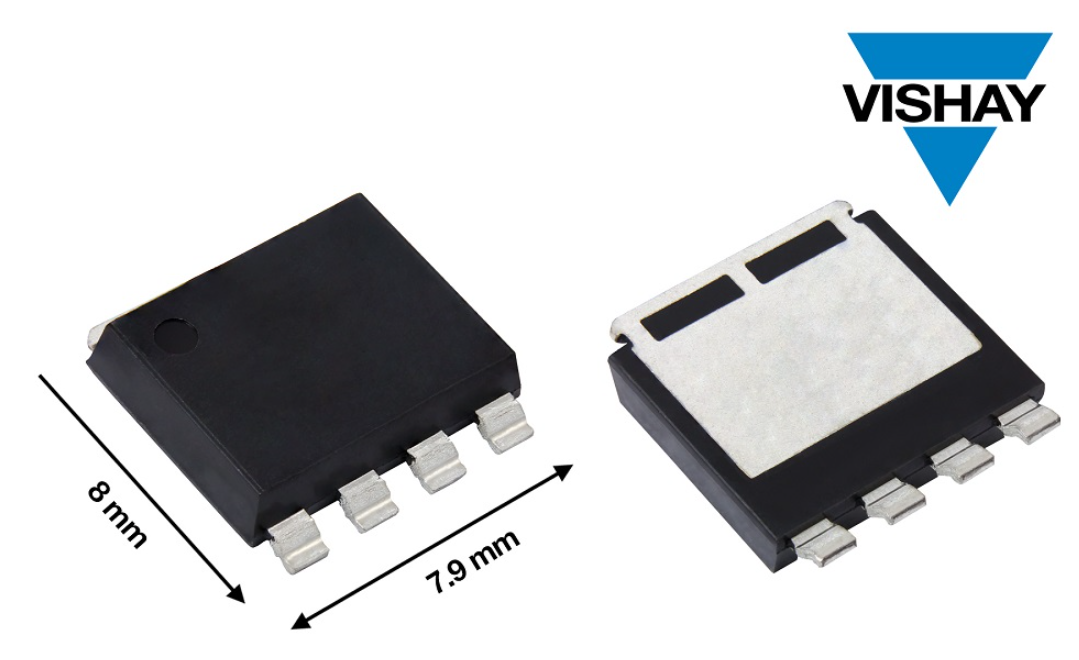 Vishay推出PowerPAK® 8x8L封装60 V和80 V N沟道MOSFET，优异的RDS(ON)导通电阻低至0.65 mW