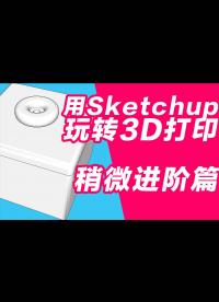 玩转3D打印机系列 用sketchup做3D打印建模 稍微进阶篇