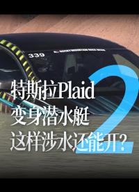 【中字】特斯拉Plaid变身潜水艇，这样涉水后还能开吗？