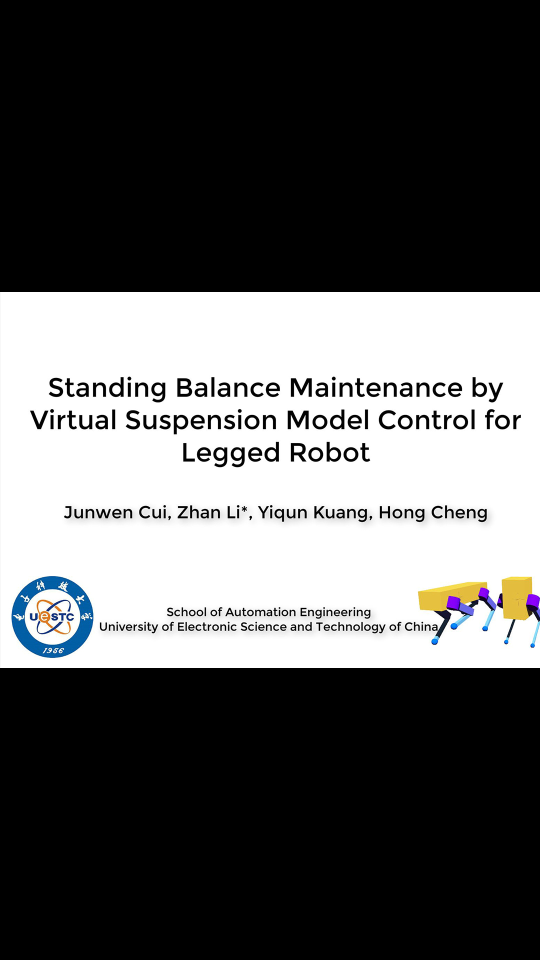 Standing balance maintenance by virtual suspension mode