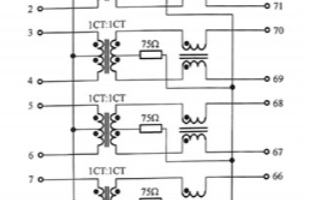 BL檢測由四個單元電路組成的網絡變壓器的對稱性的原理