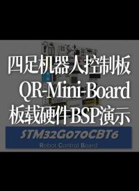 【STM32G0】四足机器人控制板QR-Mini-Board板载硬件BSP演示