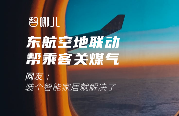 东航空地联动帮乘客关煤气，网友：装个智能家居就解决了