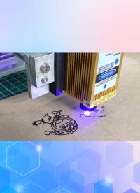 coreXY架構激光雕刻機.