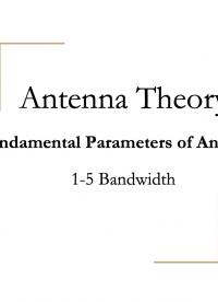 天线理论1-5带宽（下）