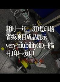 耗時一年，3D復印稽，省級項目成品展示