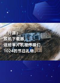 「開源」脫機(jī)下載器，送給單片機(jī)程序猿們1024的節(jié)日禮物。-1