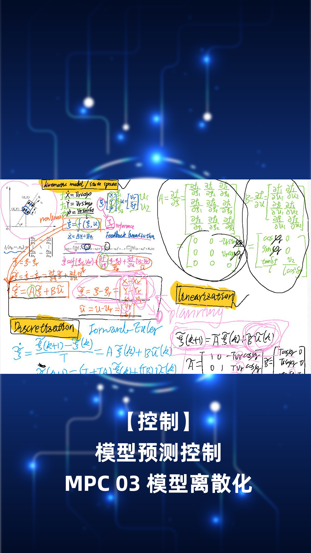 【控制】模型預測控制 MPC 03 模型離散化