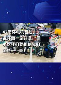 42閉環(huán)電機(jī)驅(qū)動(dòng)，說(shuō)開(kāi)源一定開(kāi)源，小伙伴們要相信我們堅(jiān)持一下啊！