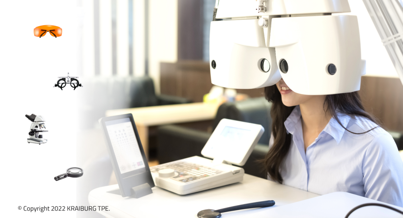 TPE 改善光学产品的舒适度