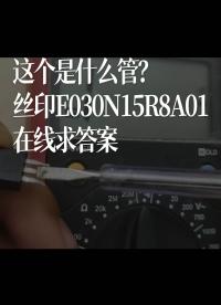 這個是什么管？絲印E030N15R8A01,在線求答案