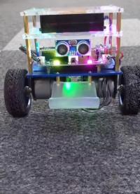 #超声波 #造物大赏 arduino平衡小车效果展示