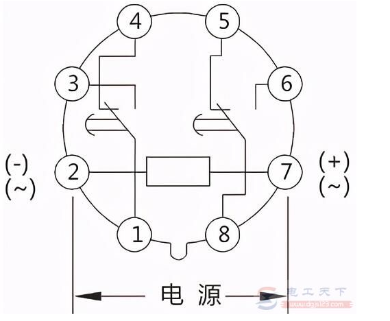 延时器接线图解图片