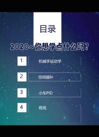 2020~你想學(xué)點(diǎn)什么嗎？
