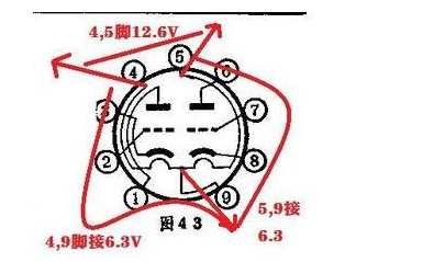 6h2n电子管参数引脚图图片