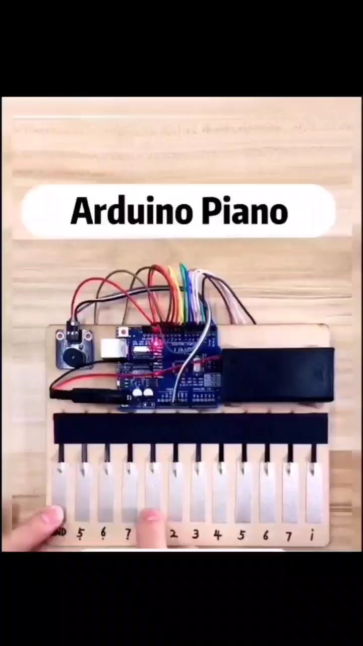 #Arduino开发 arduino做一个创意钢琴