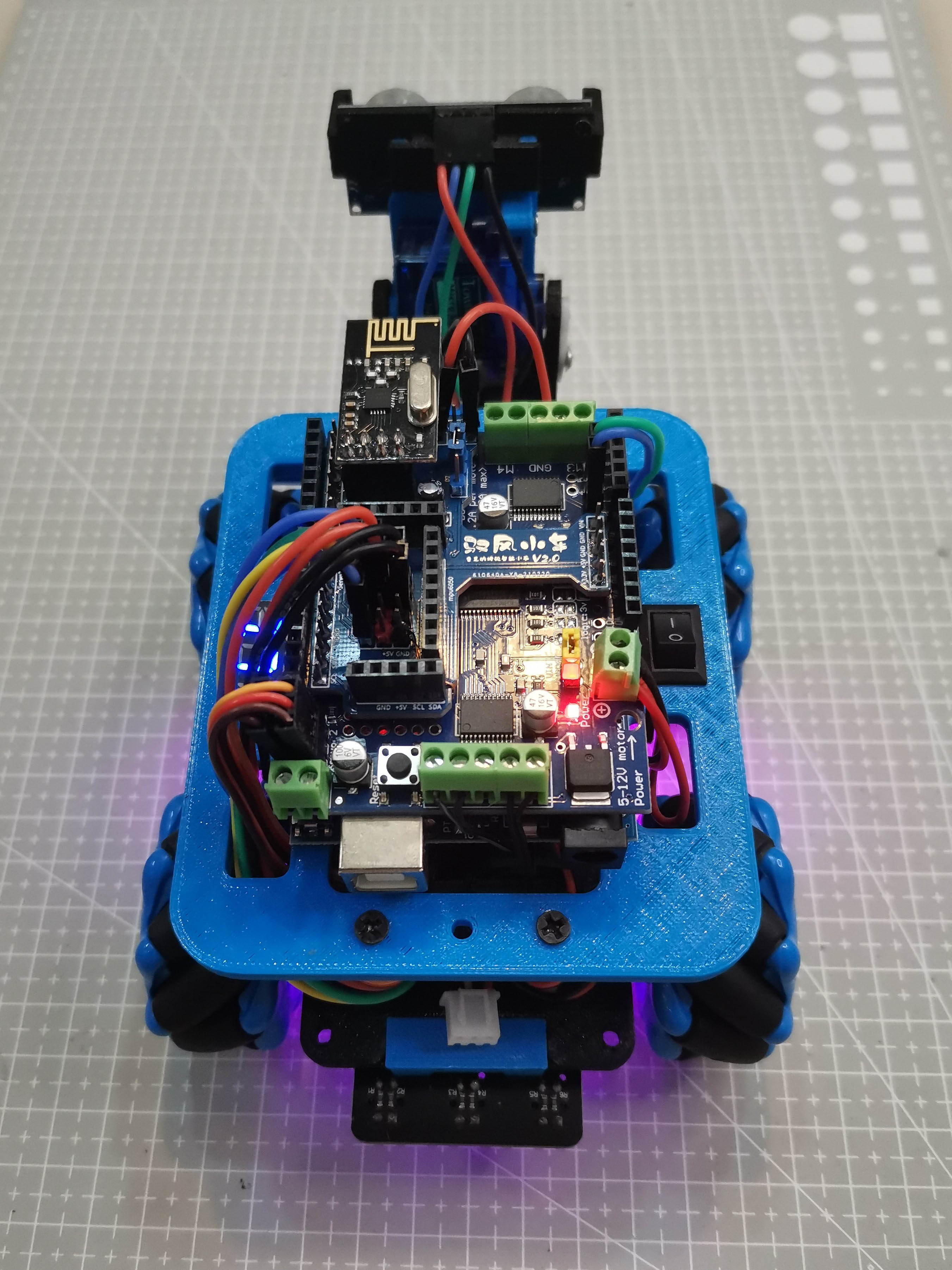 Arduino麦克纳姆轮智能小车驭风小车V2.0版演示#电子制作 #Arduino #单片机 #麦克纳姆轮 