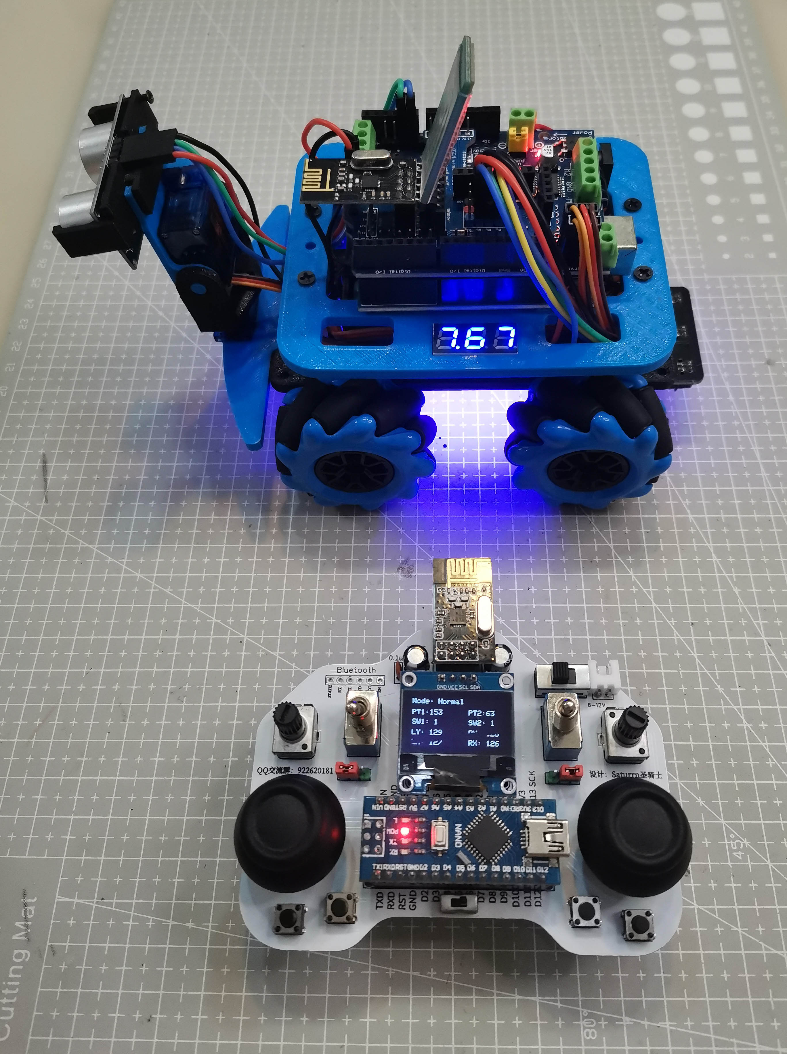 Arduino馭風(fēng)Nano遙控器演示#電子制作 #Arduino #單片機(jī) 