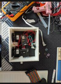 藍牙功放板和esp8266組成的音響氛圍燈#造物大賞 