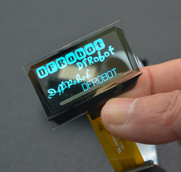 DFRobot新推Fermion: 1.51”OLED 透明屏幕