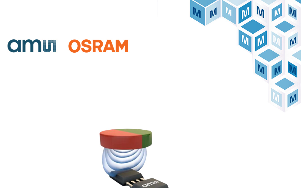 <b>贸</b><b>泽</b>电子<b>备货</b>ams OSRAM AS5172E高分辨率车用磁性位置<b>传感器</b>