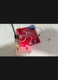 第一次学习esp32自动下载电路，自己做的板子成功点亮led实现呼吸灯