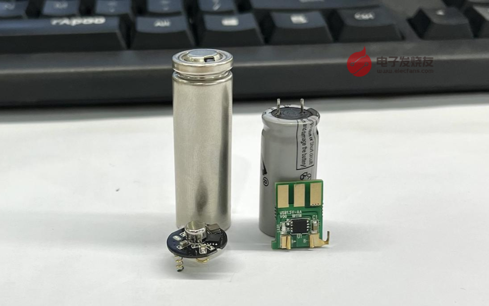 電容當電芯、容量虛標？USB充電電池拆解