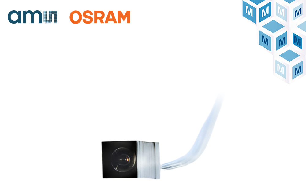 贸泽备货ams OSRAM NanEyeM微型摄像头  为医疗内窥镜应用提供支持