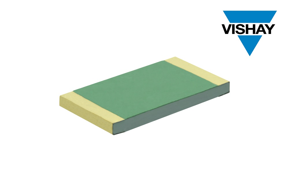 Vishay推出薄膜贴片电阻，额定功率达1 W，阻值为39 至900 k，包括四种小型封装