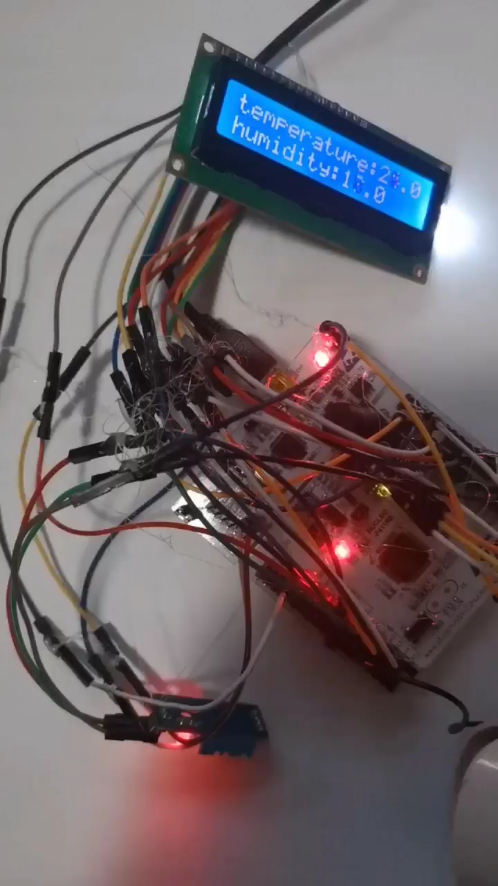 #溫濕度#檢測(cè)#報(bào)警#lcd1602#stm32#電子開發(fā)#