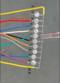 懸空焊接，流水燈演示，效果酷炫