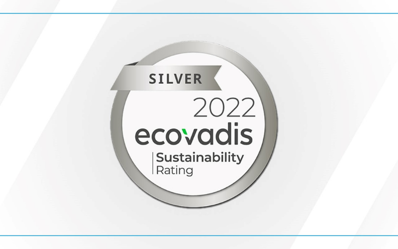 凱柏膠寶? 在 EcoVadis 2022 年可持續企業評估中榮獲銀牌