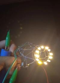 用cd4017芯片做了一個流水