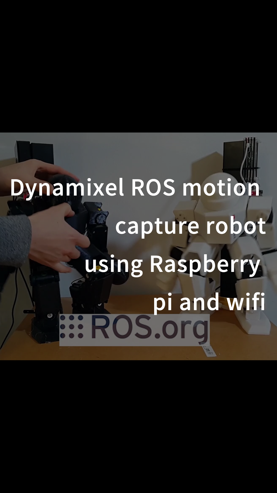 Dynamixel ROS motion capture robot using Raspberry