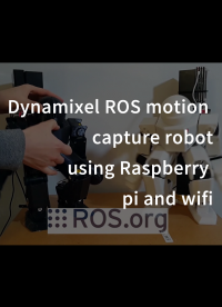 Dynamixel ROS motion capture robot using Raspberry