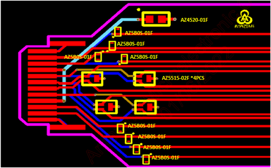 图四：支持USB4的Type-C EOS防护方案