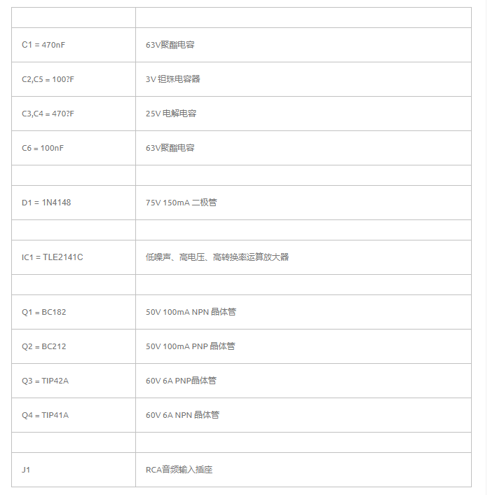 音频放大器