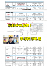 采樣和保持電路，模擬開關漏電，影響比較嚴重#硬件設計遇到過哪些坑？ 