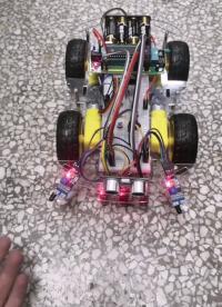 #單片機 #嵌入式開發 #電子元器件 智能小車組裝完成