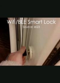#造物大賞 WIFI/藍(lán)牙智能門鎖