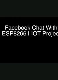 #物聯網 Facebook與ESP8266通訊