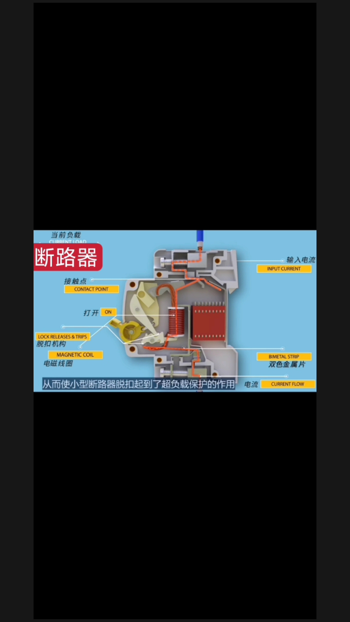 断路器的内部构造及原理#工作原理大揭秘 