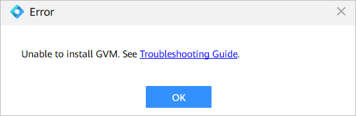 启动DevEco Studio本地模拟器，提示无法安装GVM-开源基础软件社区