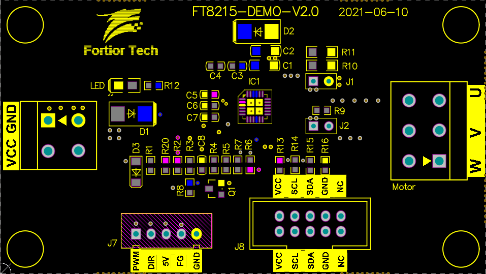 图4：FT8215Q开发板布局.png