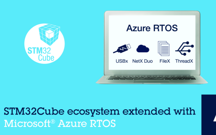 意法半导体STM32全系产品部署Microsoft® Azure RTOS开发包