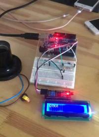 arduino檢測電路是否連接正常，lcd顯示結果