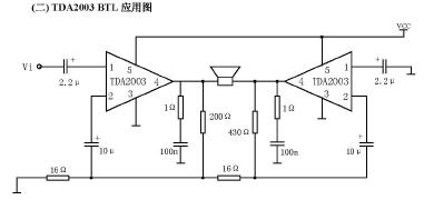 tda2003 <b class='flag-5'>btl</b><b class='flag-5'>功放电路图</b>