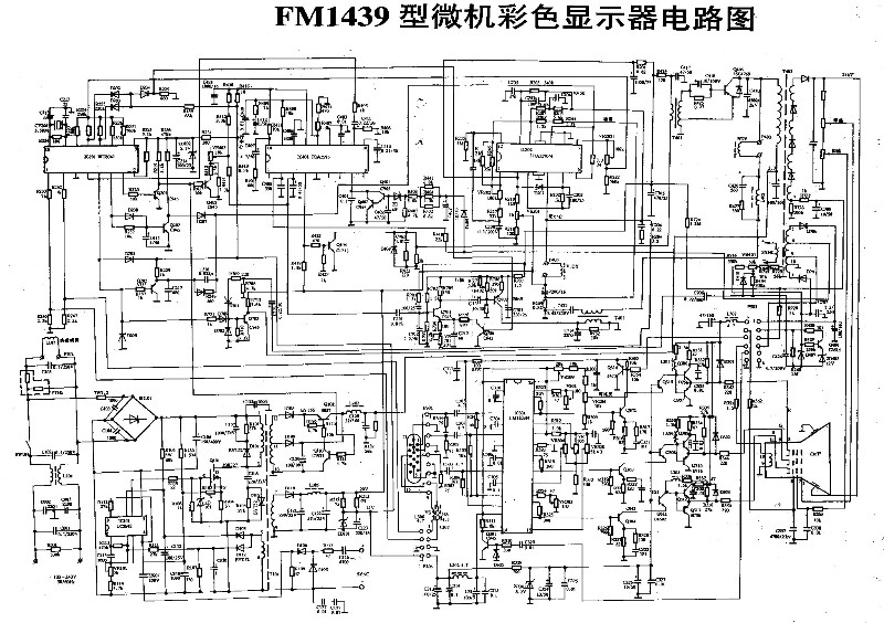 <b class='flag-5'>電腦顯示器</b>電路圖